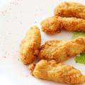 Chicken fillet with cheese in a frying pan recipe Chicken fillet in cheese batter in a frying pan