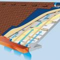 Step-by-step instructions for installing metal tiles using special technology from A to Z Installing a warm roof made of metal tiles