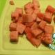 Original watermelon salad with feta