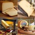 Kuuluisia sveitsiläisiä juustoja Sveitsiläinen kova juusto lämpimiin ruokiin