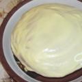 Cream made from sour cream and condensed milk - it couldn’t be simpler!