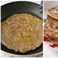 Recipes for pancakes stuffed with liver