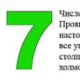 О чем говорит число 7. Что означает число семь