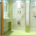 Laattojen valinta kylpyhuoneeseen: valokuvat ja valinnan vivahteet
